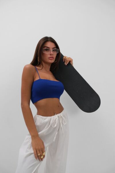 İnce Askılı Crop Top