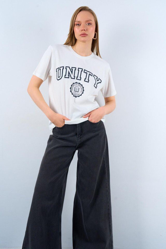 UNİTY T-shirt - Krem