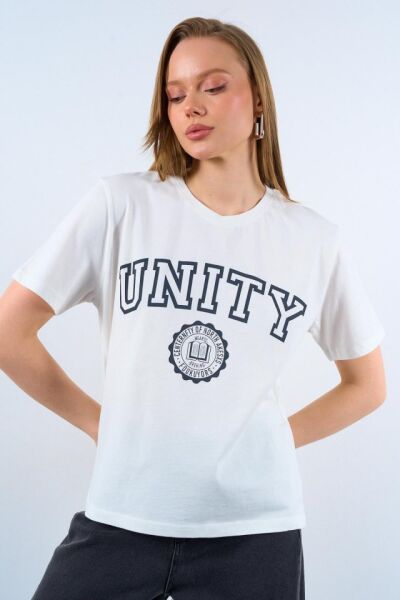 UNİTY T-shirt - Krem