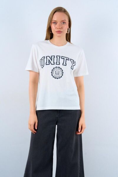 UNİTY T-shirt - Krem