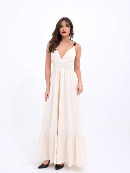 6976 ELBİSE-BEJ