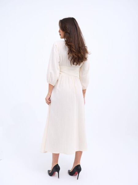 7096 ELBİSE-KREM
