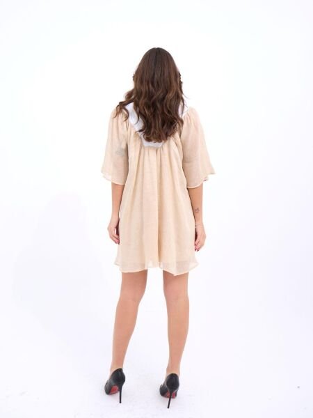 7009 ELBİSE-BEJ