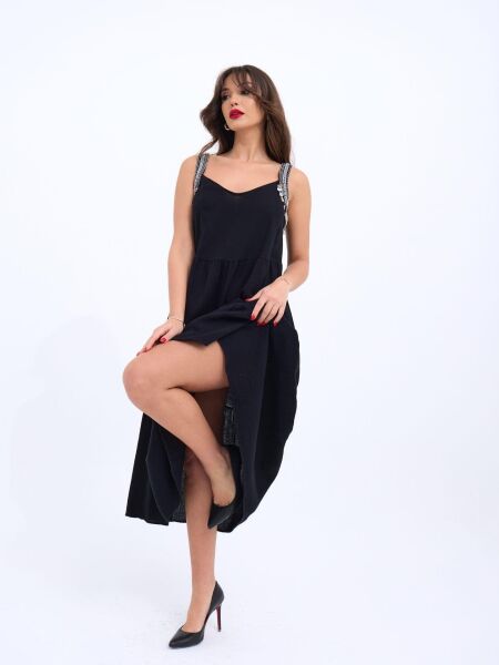 6907 ELBİSE-SİYAH