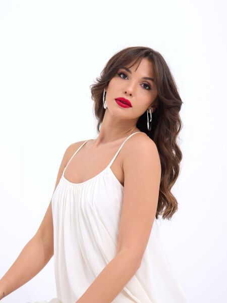 7296 ELBİSE-EKRU