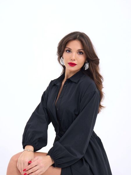 6813 ELBİSE-SİYAH