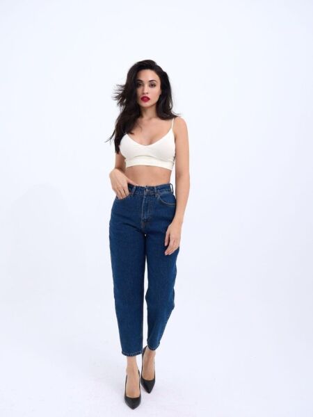 6036 DENİM CARROT FIT-KOYU MAVİ