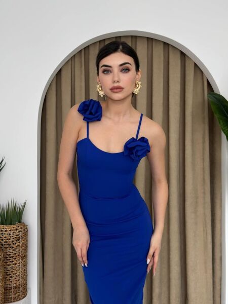 Thron Gül Askılı Elbise