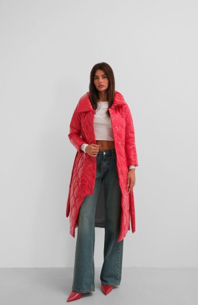 Kemerli Rugan Şişme Maxi Mont