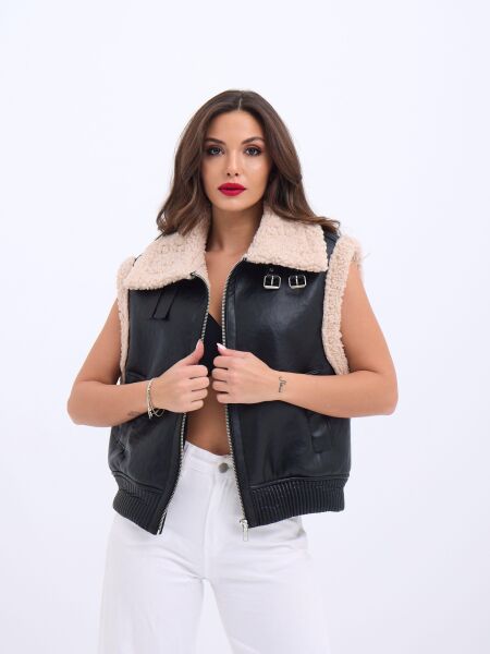 7259 YELEK-SİYAH