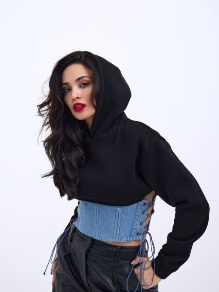 6713 SWEAT-SİYAH