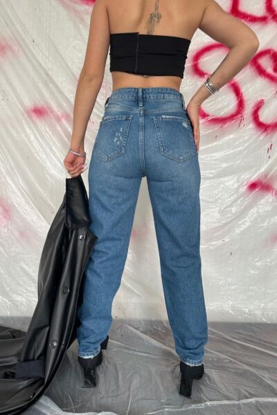 Mavi Lazer Kesim Jeans Pantolon
