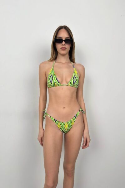 Baskılı Bikini Takım