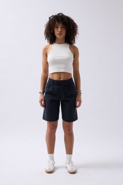 Halter Yaka Crop