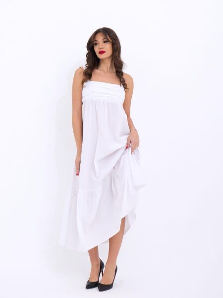7022 ELBİSE-BEYAZ